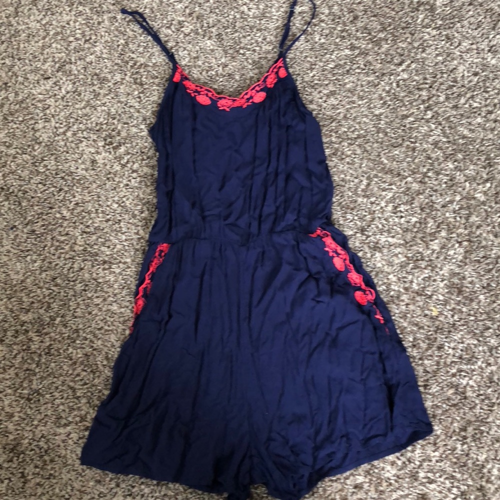 Romper with pockets